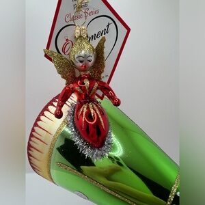 Heartfully Yours By Christopher Radko On Wings And A Prayer Christmas Ornament